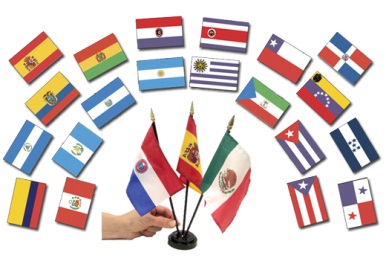 spanish speaking countries flags