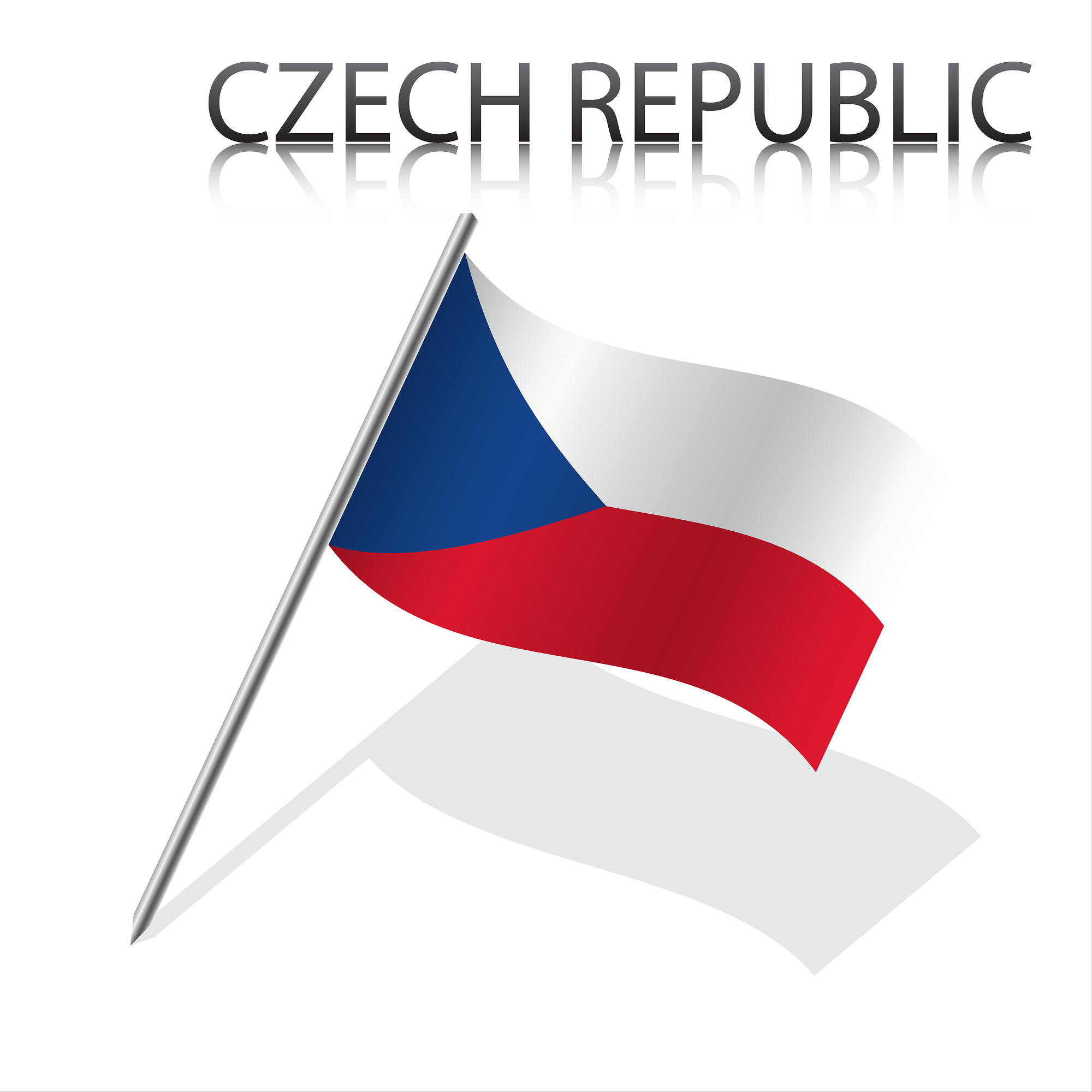 picture of Czech flag