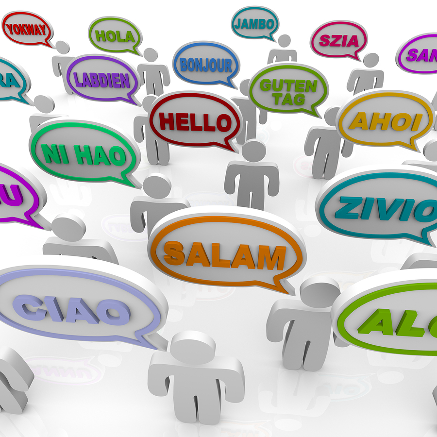 hello in many languages
