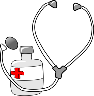 image of stethoscope and medicine