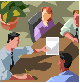 picture of a business meeting