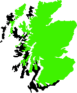 map of Scotland
