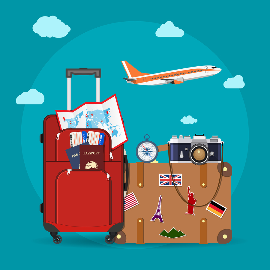 picture of travel icons