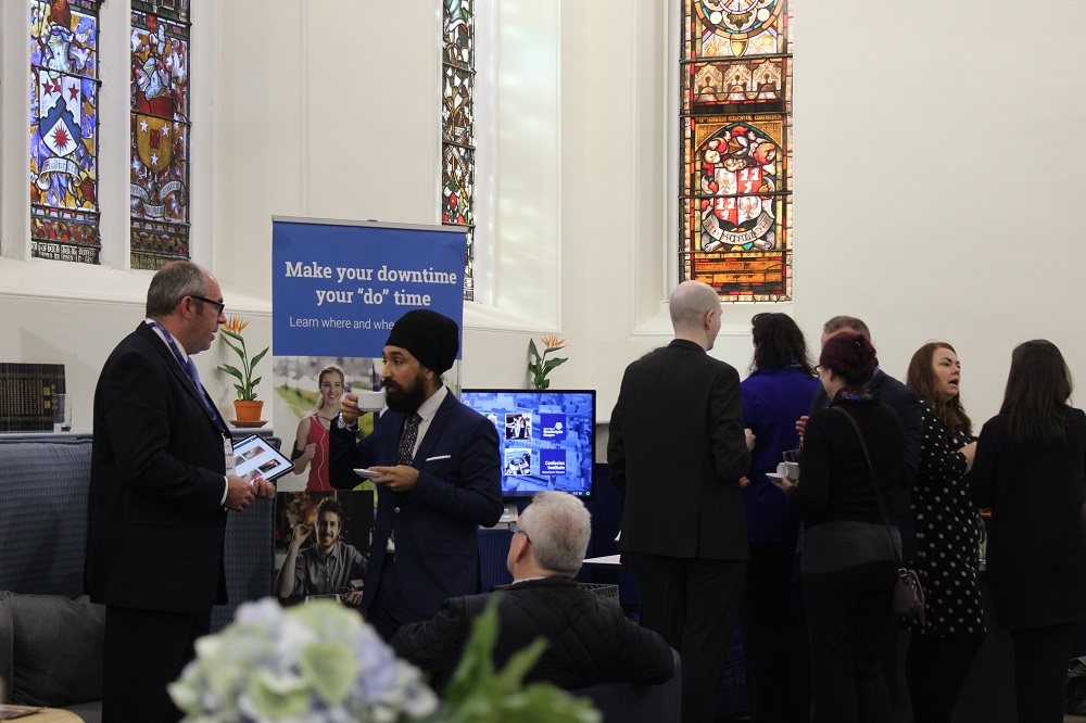 Networking at the Making languages your business event