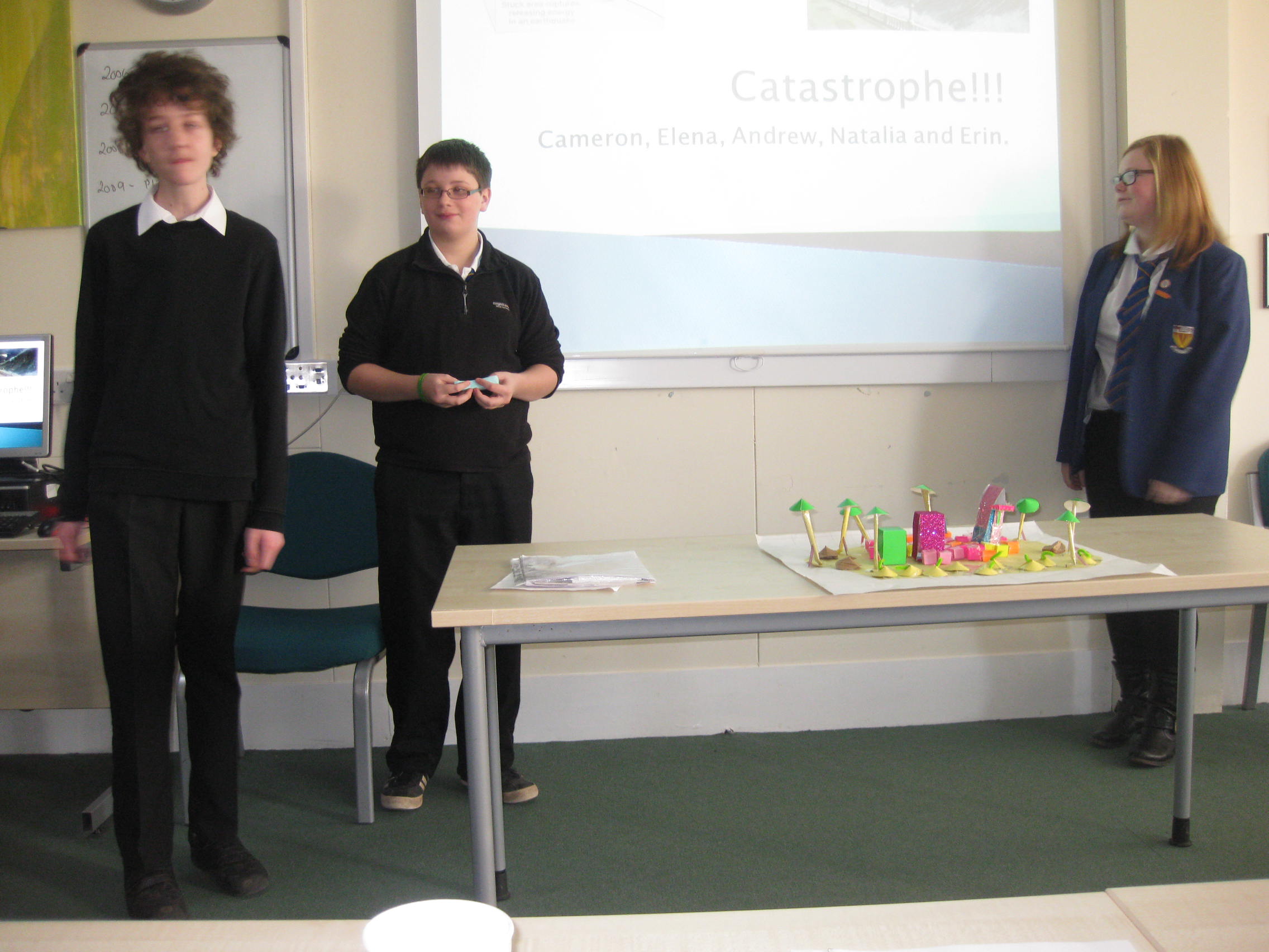 Pupils from Brechin High School