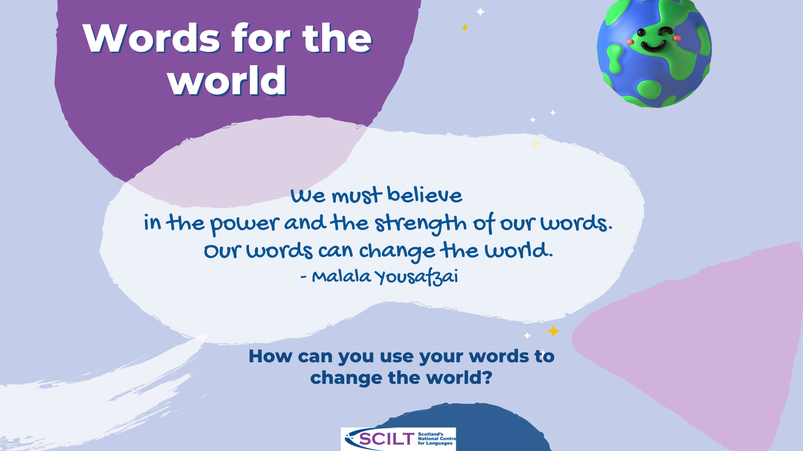 Words for the World flyer image