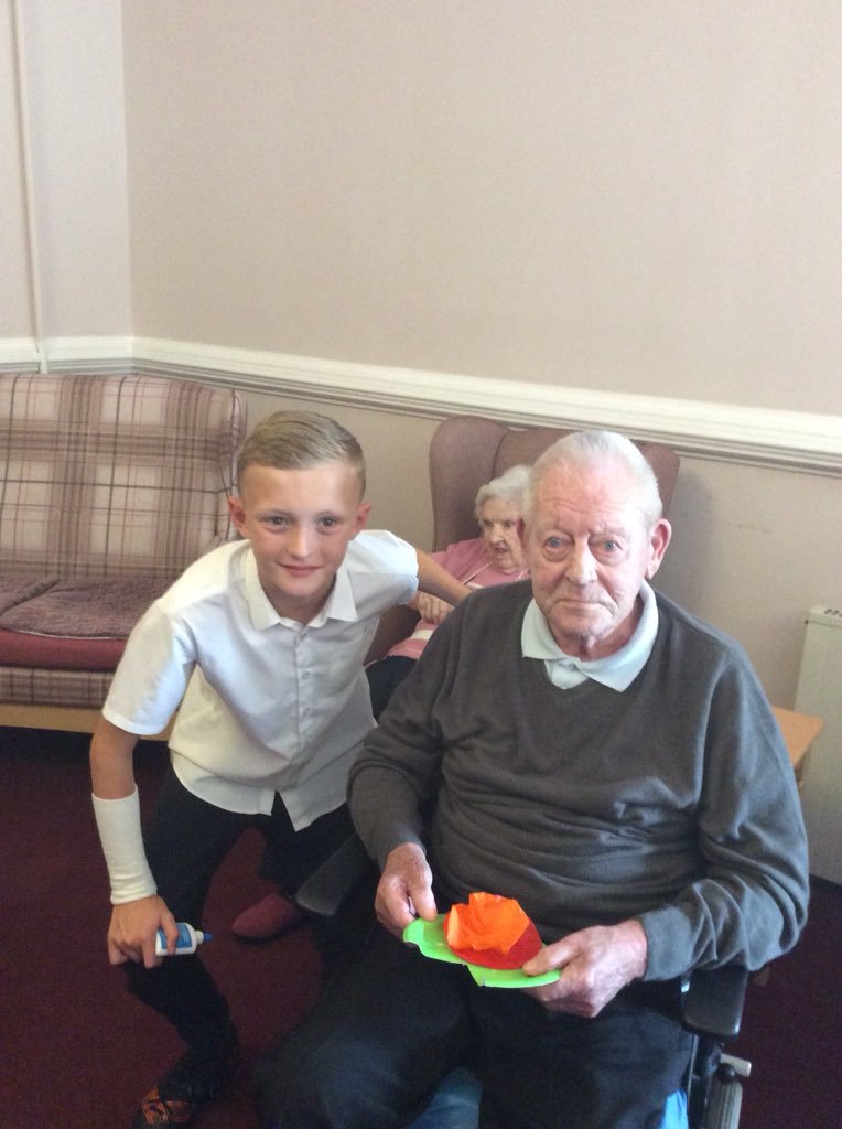 Photo of pupil and resident of Buckreddan