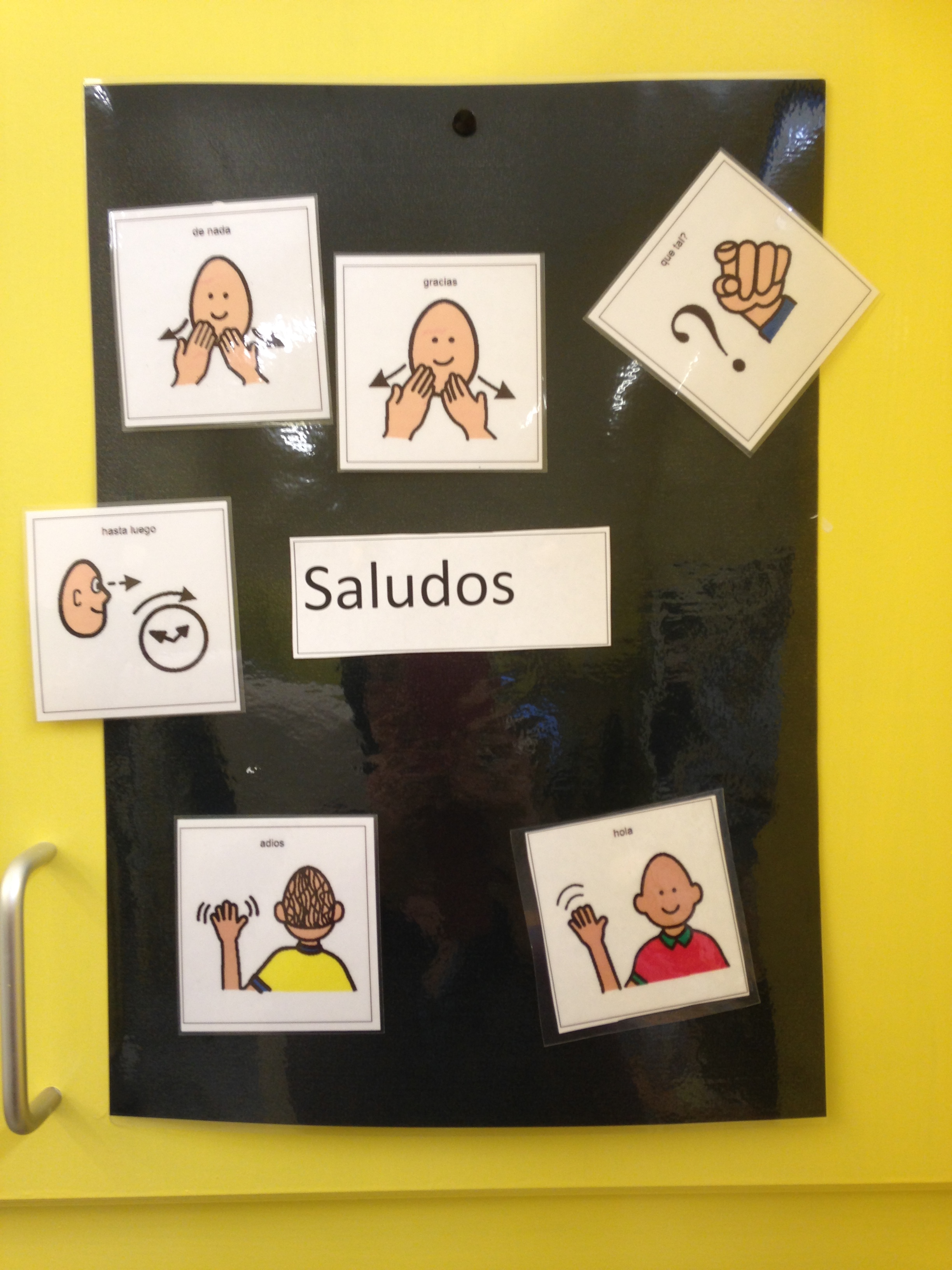 second image showing Spanish text