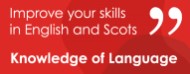Go to the Knowledge of Language website to read about features of the English language and how Scots can be incorporated into teaching across the curriculum.
